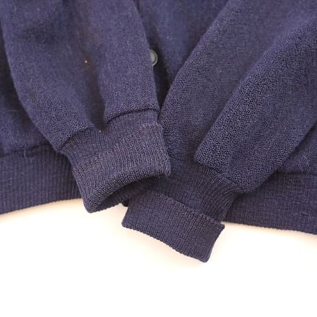 70's Arnold Palmer Alpaca × Wool Knit Cardigan