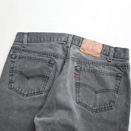 Levi's 501 Black Denim Pants MADE IN USA
