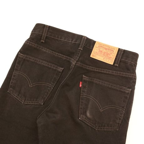 Levi's 517 Black Denim Pants MADE IN USA