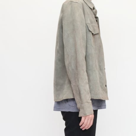 Suede Trucker Jacket