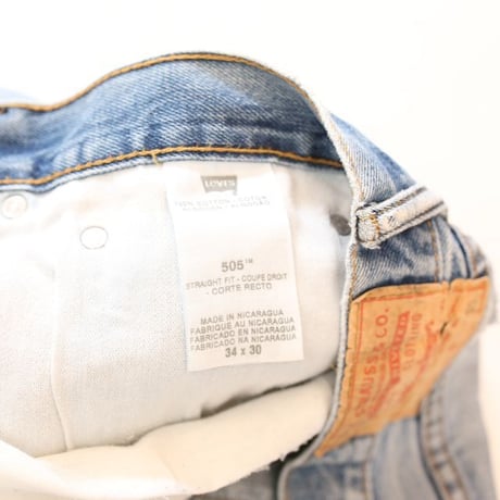 Levi's 505 Damage Denim Pants