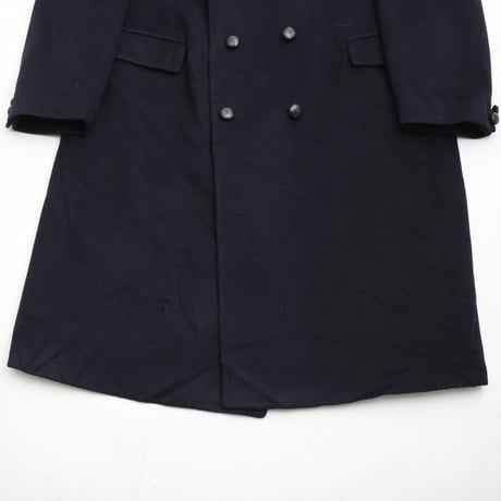 Double Brested Crombie Wool Coat Made In England