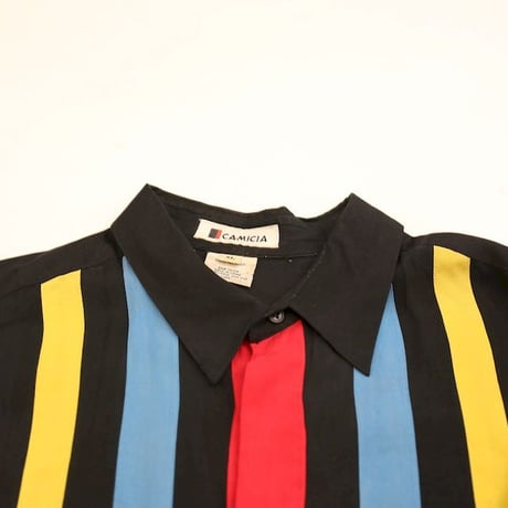 Silk Stripe L/S Shirt