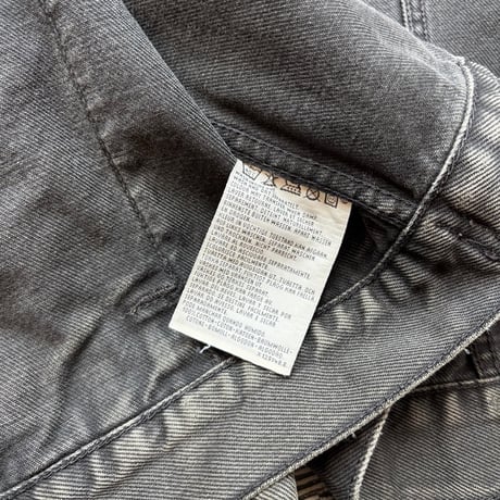 90s Levi's 70503 Super Black Denim Jacket  MADE IN TUNISIA