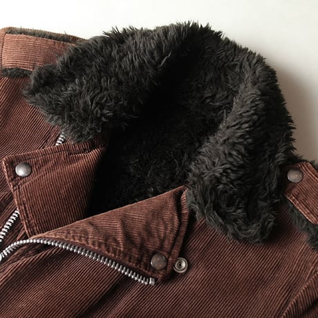 Corduroy Boa Rideres Jacket