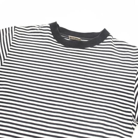 Black × White Border T-Shirt