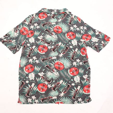 Rayon Aloha Shirt "Coca-Cola"