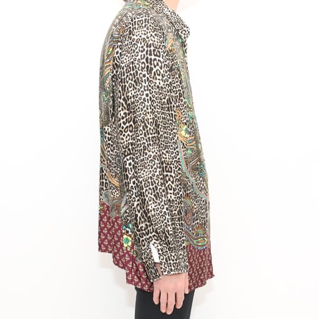 Mix Pattern Viscose L/S Shirt