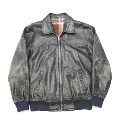 Vintage Single Leather Jacket
