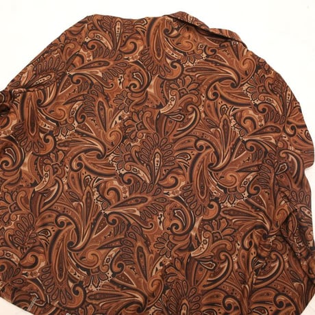 Paisley Pattern Zip Jacket