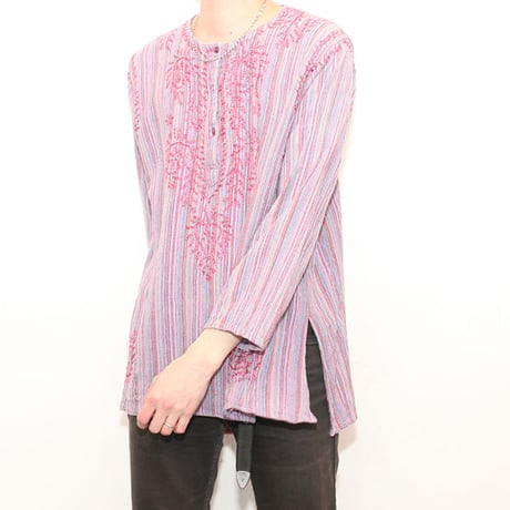 Embroidery Tunic Shirt