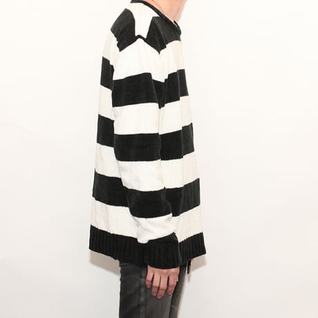 Border Knit Sweater