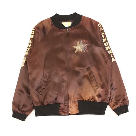 Embroidery Blouson Jacket Loose Silhouette