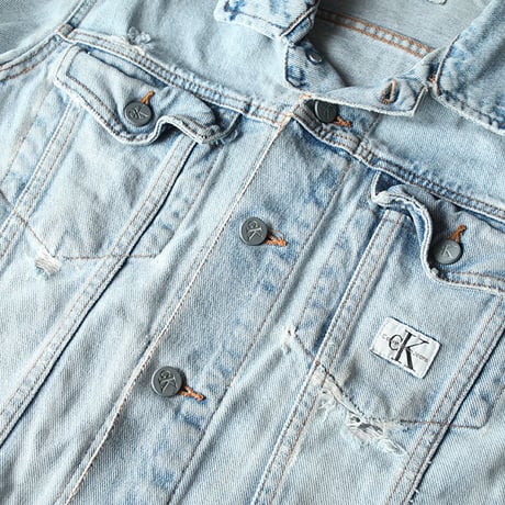 90s Calvin Klein Denim Trucker Jacket