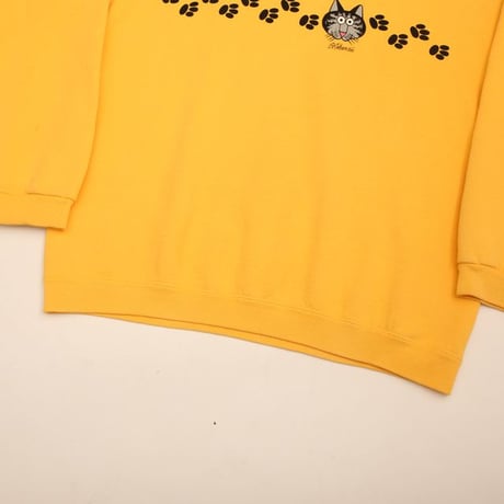 Crazy Shirts Sweat Shirt "Kliban Cat" MADE IN USA