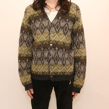 60's Vintage Mohair Knit Cardigan