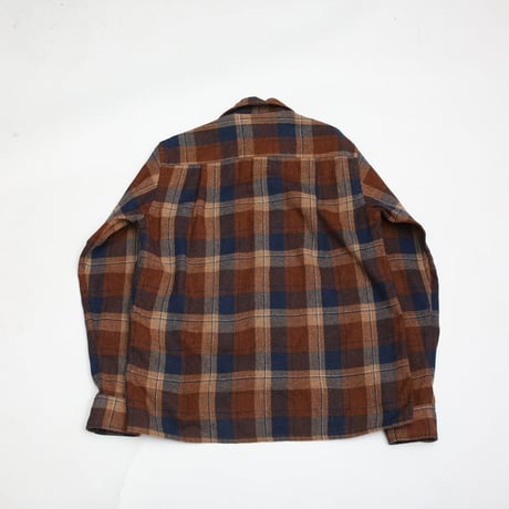 70-80s Woodchopper Wool Plaid Loop Shirt