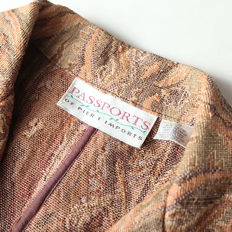 Paisley Jacket ペイズリータペストリー テイラードジャケット