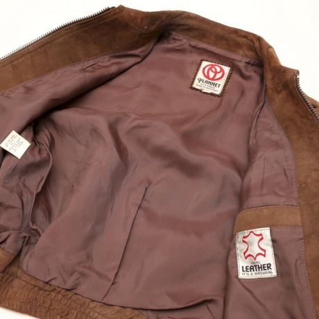 Vintage Suede Leather Jacket