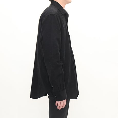 Black Corduroy Shirt