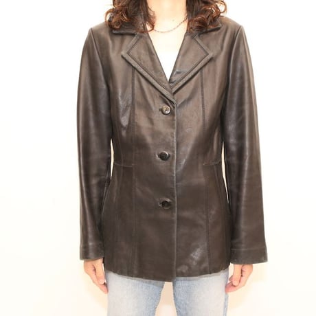 AVANTI Black Leather Jacket