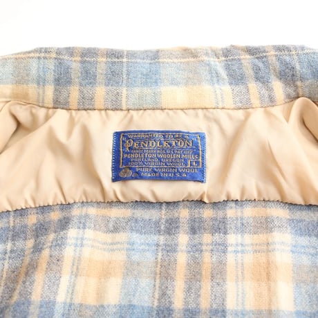 70s Pendleton Wool Plaid Loop Shirt