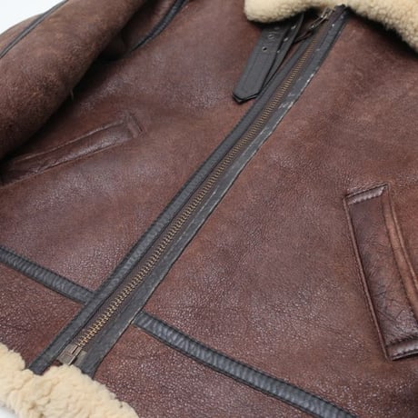 B-3 Mouton Leather Jacket