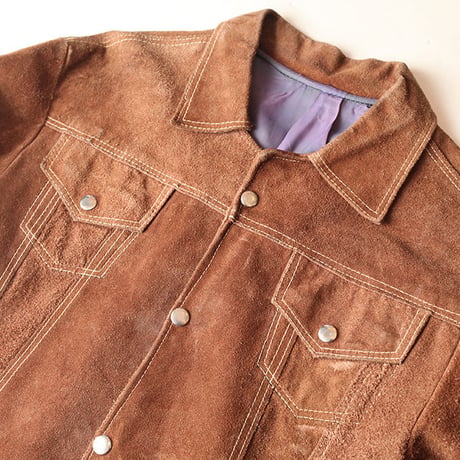 Suede Trucker Jacket