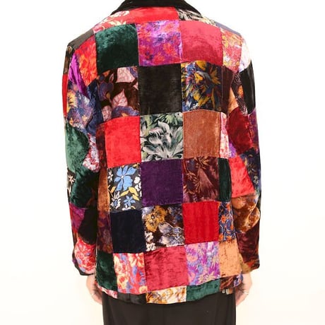 Special Patchwork Velour Jacket