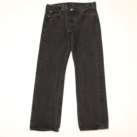 Levi's 501 Black Denim Pants MADE IN EGYPT