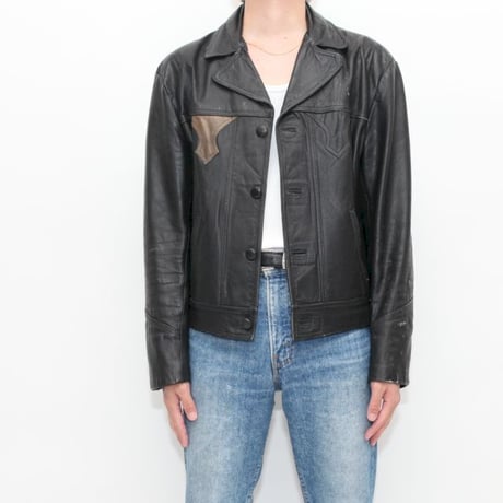 Vintage Western Leather Jacket