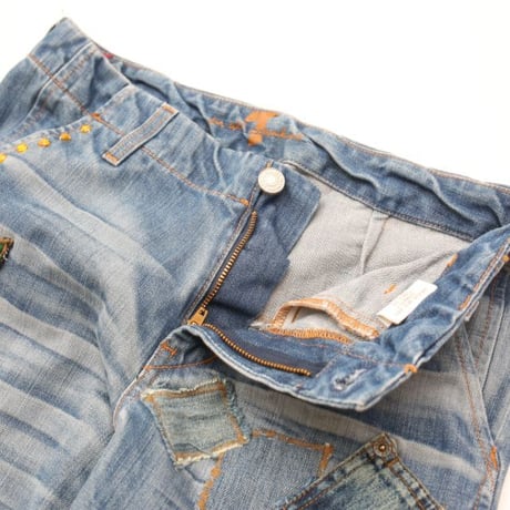 Vintage Custom Flared Denim Pants