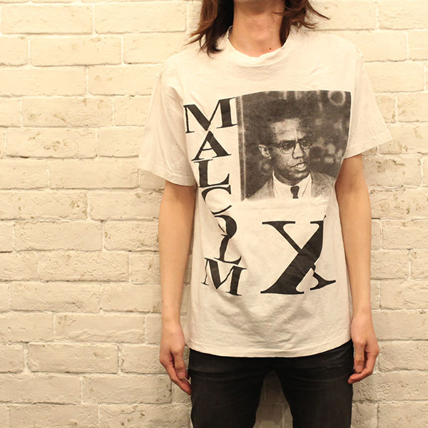 vintage Malcolm X マルコムX tシャツ