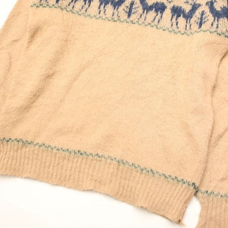 Puritan Nordic Pattern Knit Sweater