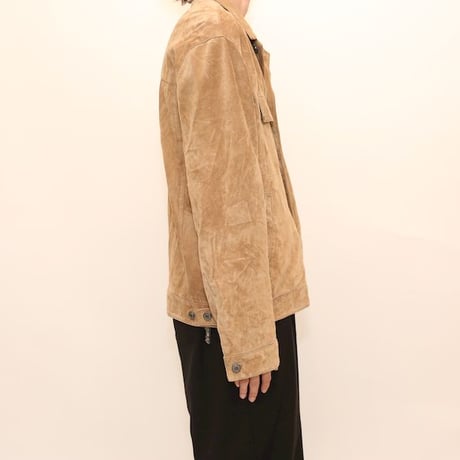 Euro Vintage Suede Leather Jacket