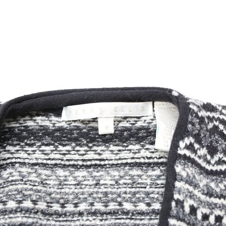 Nordic Pattern Knit Cardigan