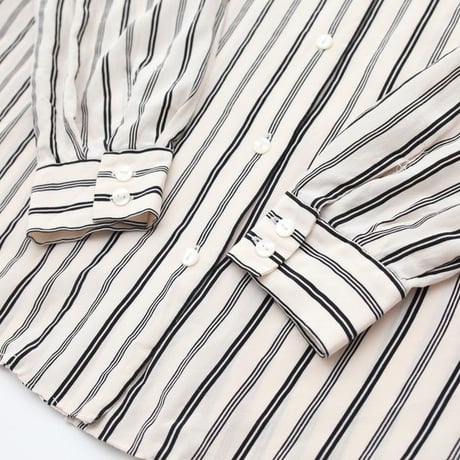 Silk Stripe L/S Shirt