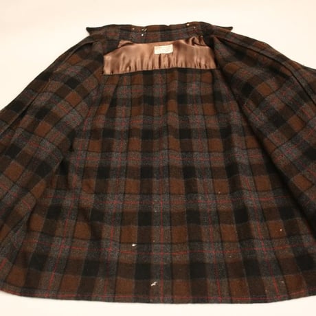 60s Towncraft Wool Plaid Loop Shirt