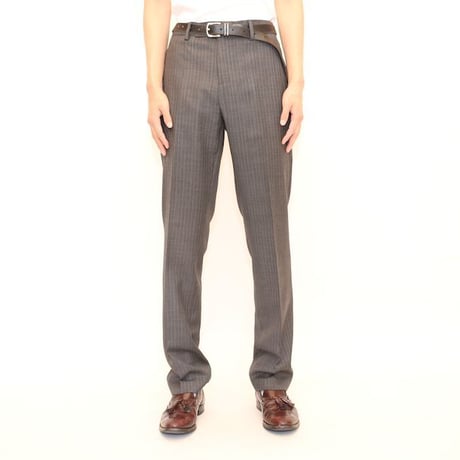 Slim Fit Striped Slacks