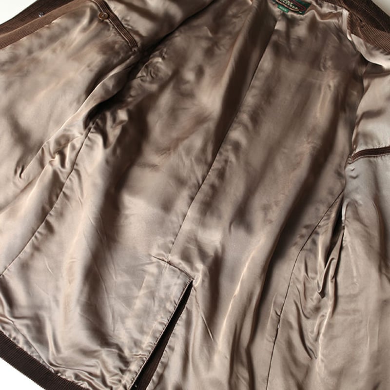 美品　Safari jacket コーデュロイジャケット ブラウン Corduroy Safari Jacket | Strato