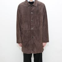Eddie Bauer Suede Leather Coat