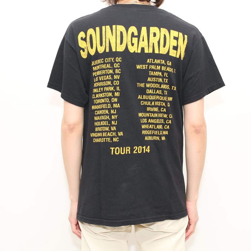 SOUNDGARDEN ブート　Tシャツ ブラック SOUNDGARDEN (サウンドガーデン) Badmotorfinger Tシャツ