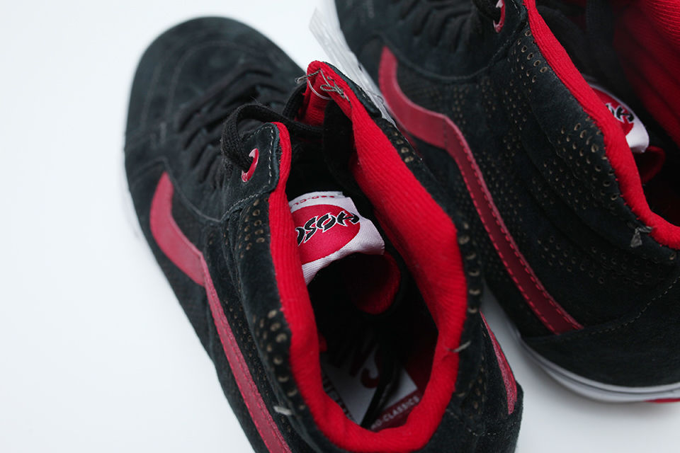 バンズ ホソイ ハイトップ ブラック Vans Hosoi Sk8-Hi | Strato