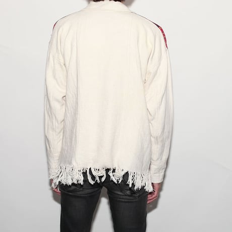 Embroidery Fringe Shirt