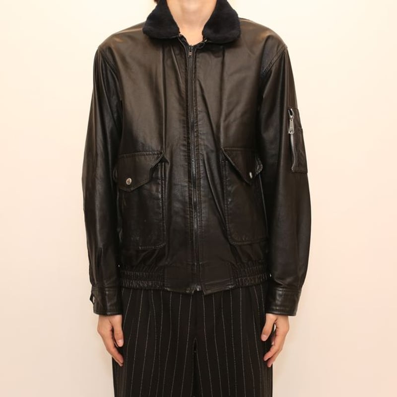 G-1 Type Flight Leather Jacket | Strato