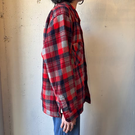 70s Pendleton Wool Plaid Loop Shirt
