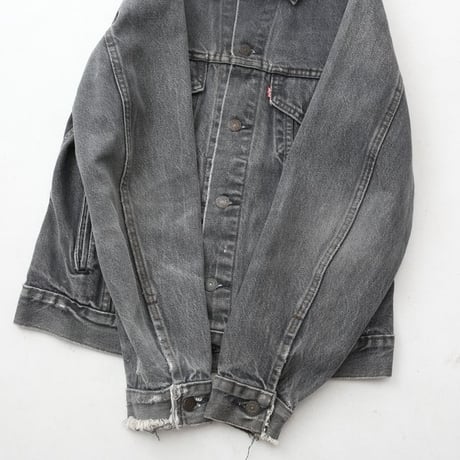 80's Levi's 70506-0259 Black Denim Jacket