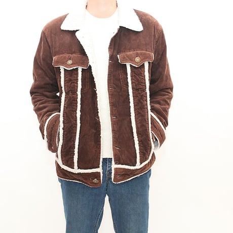 Corduroy Boa Jacket