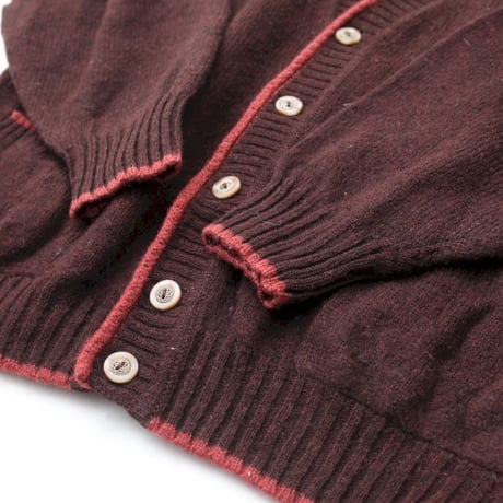 Vintage Wool Knit Cardigan MADE IN ITALY