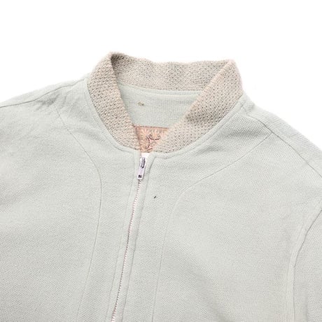 Vintage Zip Up Knit Jacket